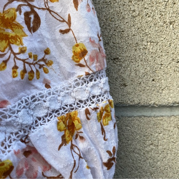 Anthropologie Harmony Lace Peasant Top - Picture 10 of 12